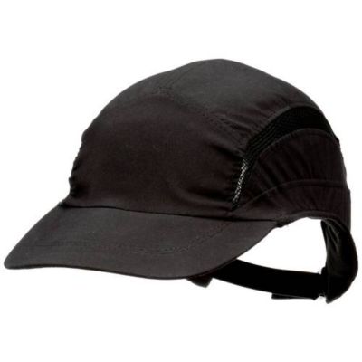 3M First Base HC24BLK/SP - Casquette protectrice antichoc noire, blindage 70 mm