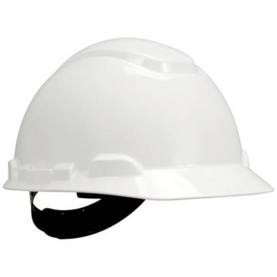 3M H700NVW Casque de protection blanc, ventilé, système de cliquet, réglable 53 à 62 cm