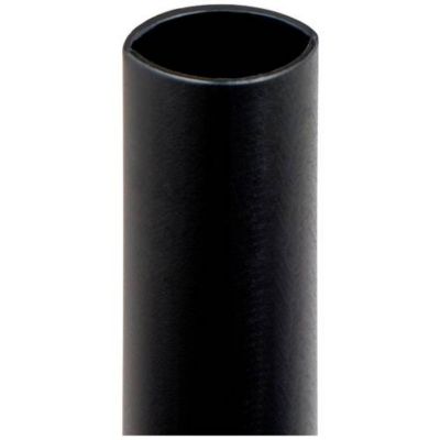 3M MDT-A gaine thermorétractable avec colle noir 12 mm - 1 m