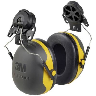 3M PELTOR X2P3E - Casque antibruit passif avec fixation pour casque, 30 dB, EN 352-3:2002