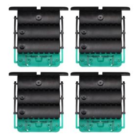 4 Attaches tablier, Lame de 8 mm, 3 maillons, Volet roulant