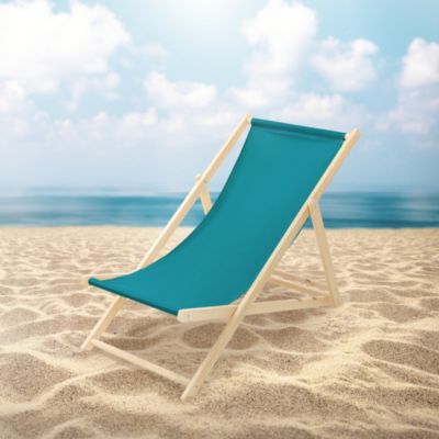 4 Chaise longue jardin pliable ECD Germany bleu pétrole bois jusquà 120kg usage intérieur extérieur