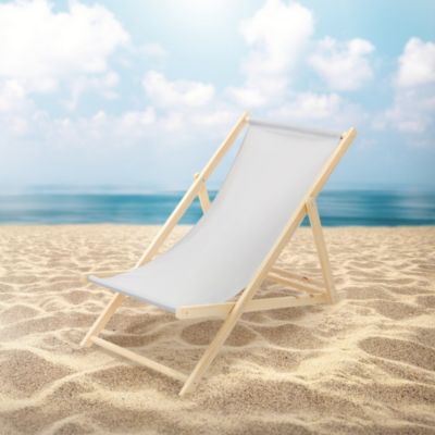4 Chaise longue jardin pliable ECD Germany gris clair en bois jusqu'à 120 kg intérieur et extérieur