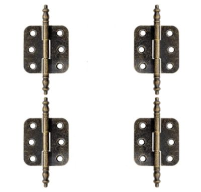 Charniere Hettich Anstore 10 Charniere 44×32×1mm, Charnières Pliables En Acier Inoxydable, Petites Charnières Pour Portes, Fenêtres, Armoires, Charnière Piano Inox Avec 72 Vis 3.5×12mm Armoire 1 Porte