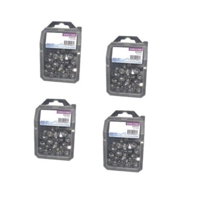 4 Coques de 50 Ecrous Borgnes M8 mm - DIN 1587 - Inox A2 - D-Work