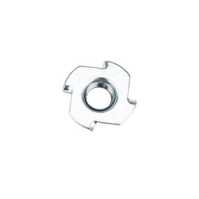 4 écrous à frapper Acier M8 ø22 mm x H. 11 mm