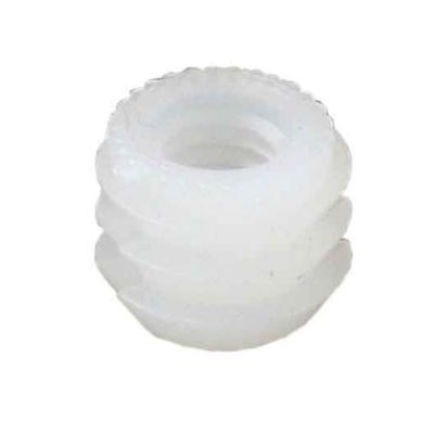 4 écrous inserts Plastique ø8 mm x L. 8 mm