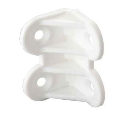 Lot De 10 équerres En Plastique PVC Blanc Pour Assemblage Meuble Et Panneau - Neuves