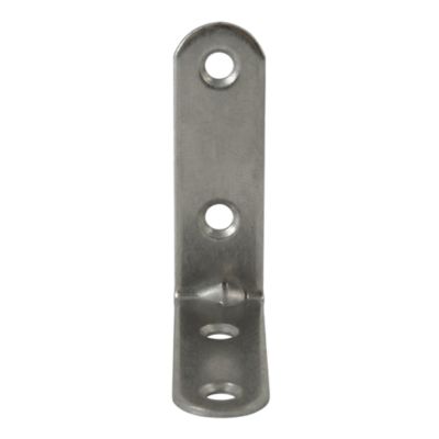 4 Equerres de chaise Acier Inox l.30 x H.25 x P.25 mm