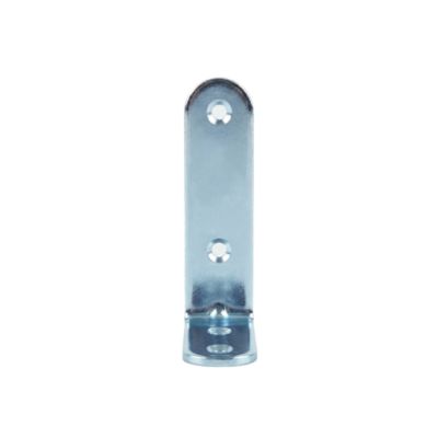 4 Equerres de chaise Acier Zingué l.15 x H.60 x P.60mm