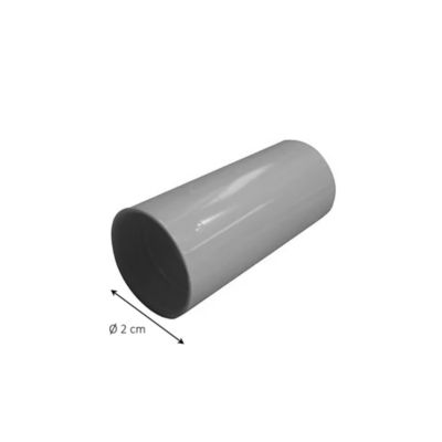 4 manchons de raccordement Diall gris ø20 mm