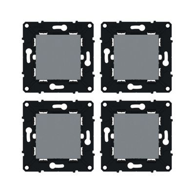 Lot De 4 Mécanismes De Prise électrique ARNOULD Evolution Magnésium - Neuf - Avec Terre