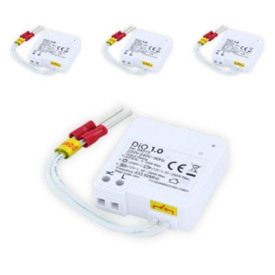4 micros modules interrupteur sans fil - 200W - Chacon