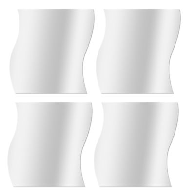 4 miroirs adhésifs mini swing l.30 x H.30 cm MPglass
