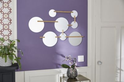 Lot De 4 Miroirs Muraux Acrylique Autocollants - Leroy Merlin