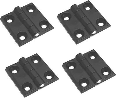 4 pièces pliantes trous de charnière plats, charnières extérieures en acier inoxydable, charnières de porte robustes