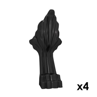 4 Pieds noirs pour baignoire Emba, GoodHome