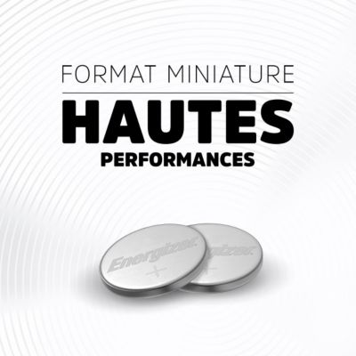 4 Piles bouton au lithium 2016 Energizer 3V