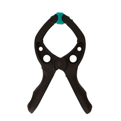 4 pinces à ressort à bec long Wolfcraft Microfix 30 mm