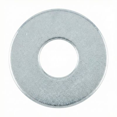 4 rondelles plates larges Diall acier zingué Ø12 mm