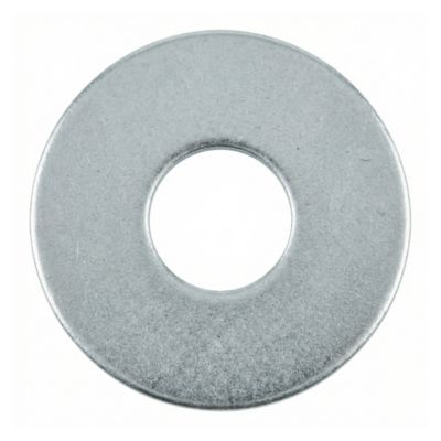 4 rondelles plates larges Diall acier zingué Ø14 mm
