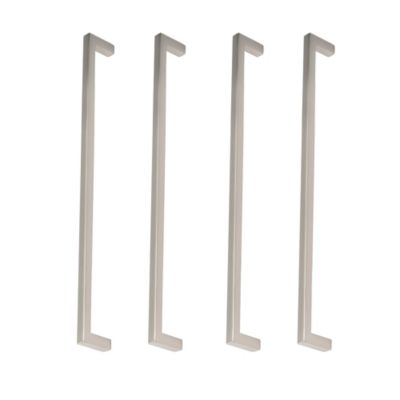 4 Un. poignées de meuble en 320MM inox mat  cuisine tiroir armoire