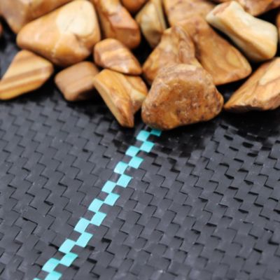 40 m² tissu de sol, film anti-mauvaises herbes, 100 g, 1,65 m de large Aquagart