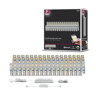 Paulmann MaxLED 500 Strip LED Smart Home Bluetooth Kit de base 10m Tunable White 47W 550lm/m Tunable White 80VA