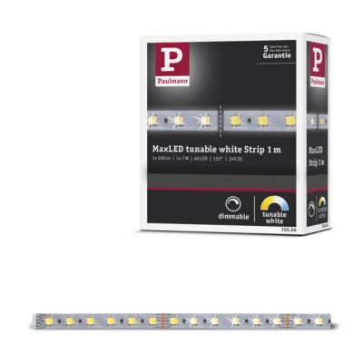 Paulmann MaxLED 500 Strip LED Extension 1m Tunable White 6,2W 550lm/m Tunable