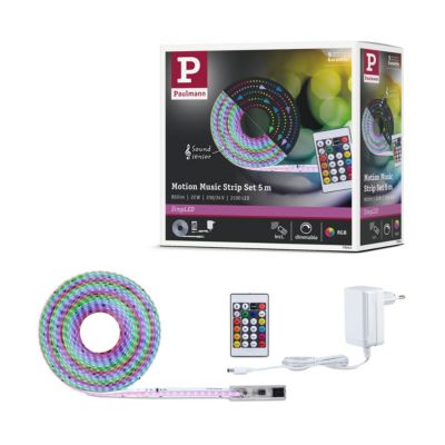 SimpLED Strip LED RGBIC Motion Music Kit complet 5m revêtue 22W 170lm/m 420 LEDs/m RGB 24VA