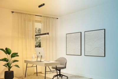 Paulmann Luminaire en suspension LED Smart Home Zigbee 3.0 Jagun Tunable White 1800lm 21W gradable