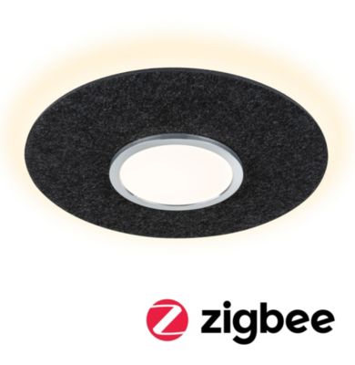 Paulmann Plafonnier LED Smart Home Zigbee 3.0 Tulga Tunable White 1600lm 19W / 9W gradable