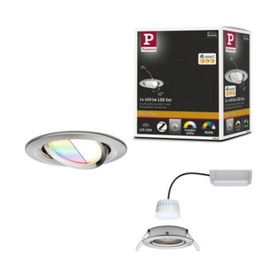 Paulmann 92964 Nova plus ZB - Spot encastrable LED RGBW 5,2 W compatible ZigBee 3.0