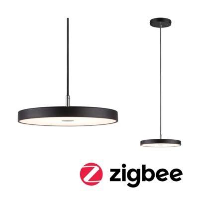 Paulmann Luminaire en suspension LED Smart Home Zigbee 3.0 Hildor 2700K 1000lm 17W mat gradable