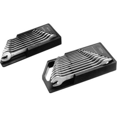 Hazet /12NRS Jeu de clés plates doubles 12 pièces Ouverture de clé métrique 6 32 mm