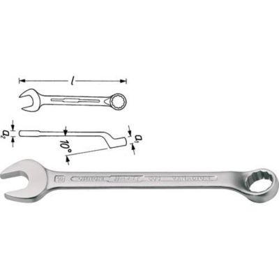 Hazet clé mixte hexagonale 5 5 mm