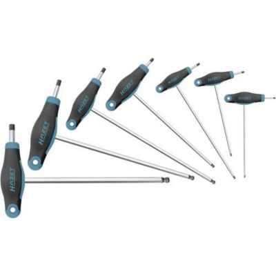 Hazet 829KK/7 - Jeu de tournevis T 7 pièces 2/2,5/3/4/5/6/8 mm
