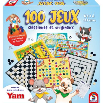 Schmidt Spiele C de jeux 100 jeux classiques et originaux pour toute la famille pour garçon - vue 5
