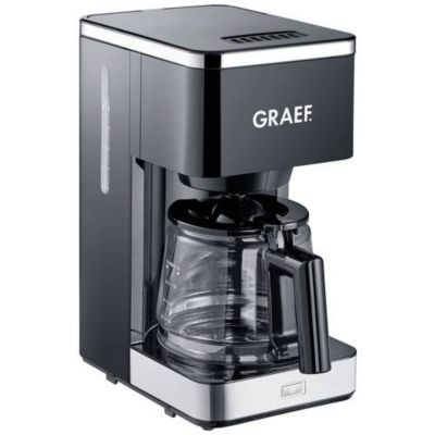 Graef Cafetière à filtre FK 402 1,25 L 1000 W Noir Acier inoxydable 10 Tasses - vue 3