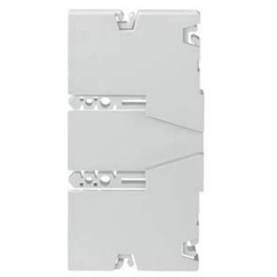 Siemens 5ST2134 Plaque d'extrémité clip on pour cache bornes rail DIN lot de 10 pièces.