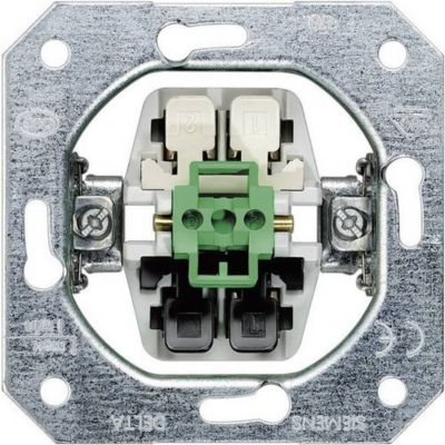 Siemens Delta Insert interrupteur va et vient encastrable 230 V