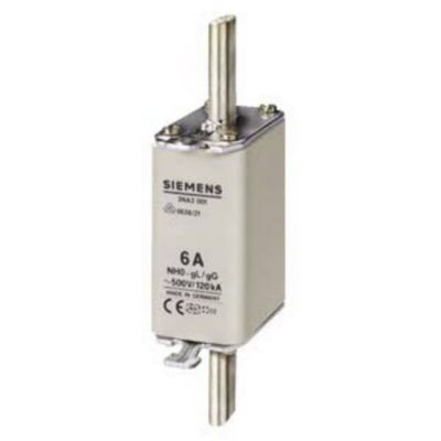 Insert fusible NH0 3NA3024 500 V détecteur frontal indicateur