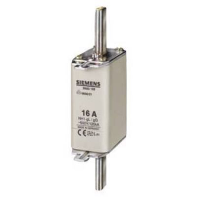 Cartouche fusible NH1 taille 1 3NA3130 500 V AC protection sélective des câbles
