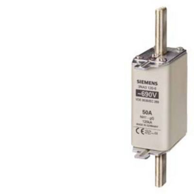 Cartouche fusible NH1 gG 690 V AC / 440 V DC taille 1 indicateur de sécurité 3NA31326