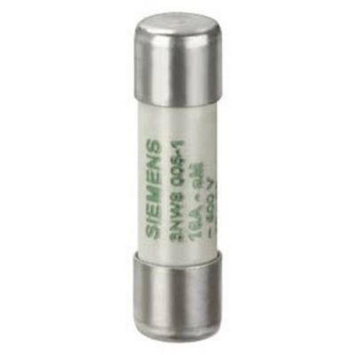 Cartouche fusible cylindrique 10 x 38 mm 500 V insert de protection 3NW80111