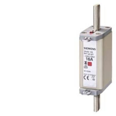 Cartouche fusible NH1 taille 1 500 V AC capacité 120 kA détecteur combiné.