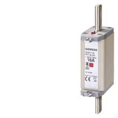 Cartouche fusible NH1 taille 1 500 V AC capacité de coupure 120 kA modèle 3NA6132