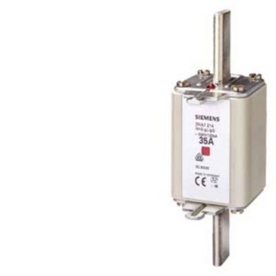 Cartouche fusible 3NA7252 Siemens taille 2 500 V AC gG