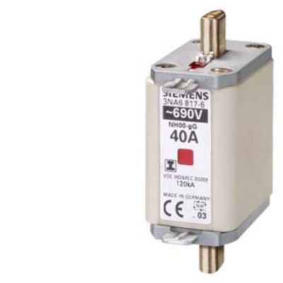 3NA68246 fusible NH00 690 V taille 0 coupe 120 kA