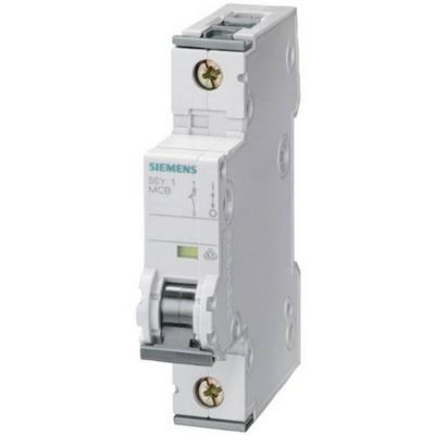 Siemens 5SY4113 6 Disjoncteur 1 pôle 230400 V B Char ICN 10 kA ICU 20 kA